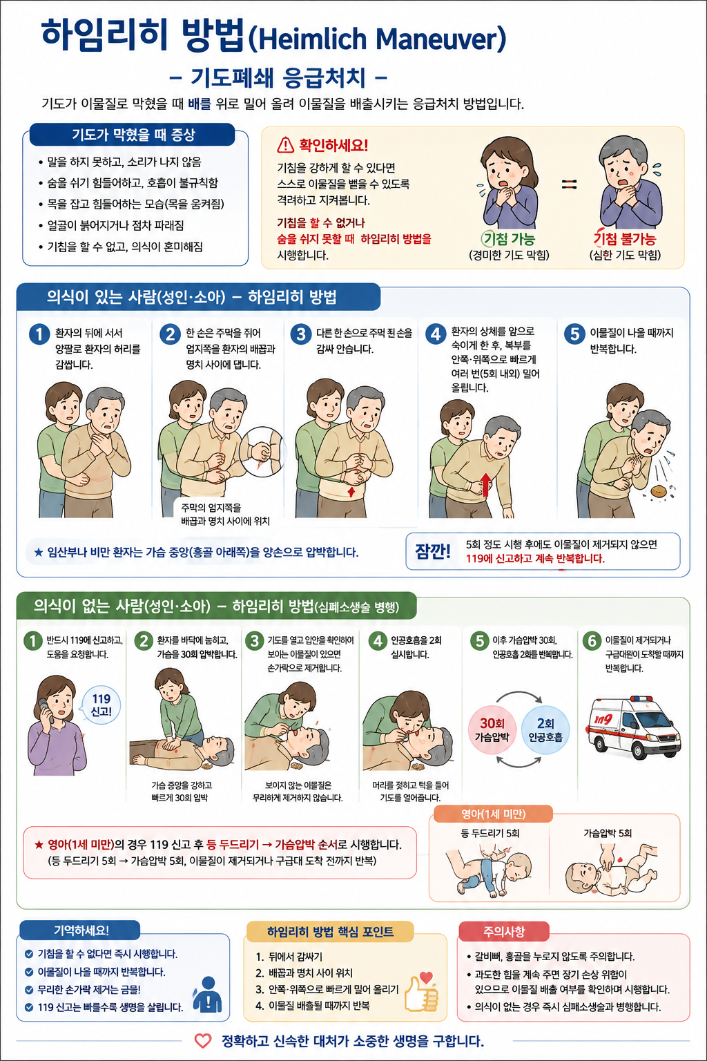 어르신 떡·사탕, 잘못 드리면 질식 위험! 안전하게 드리는 법과 응급처치(하임리히법) 대표 사진